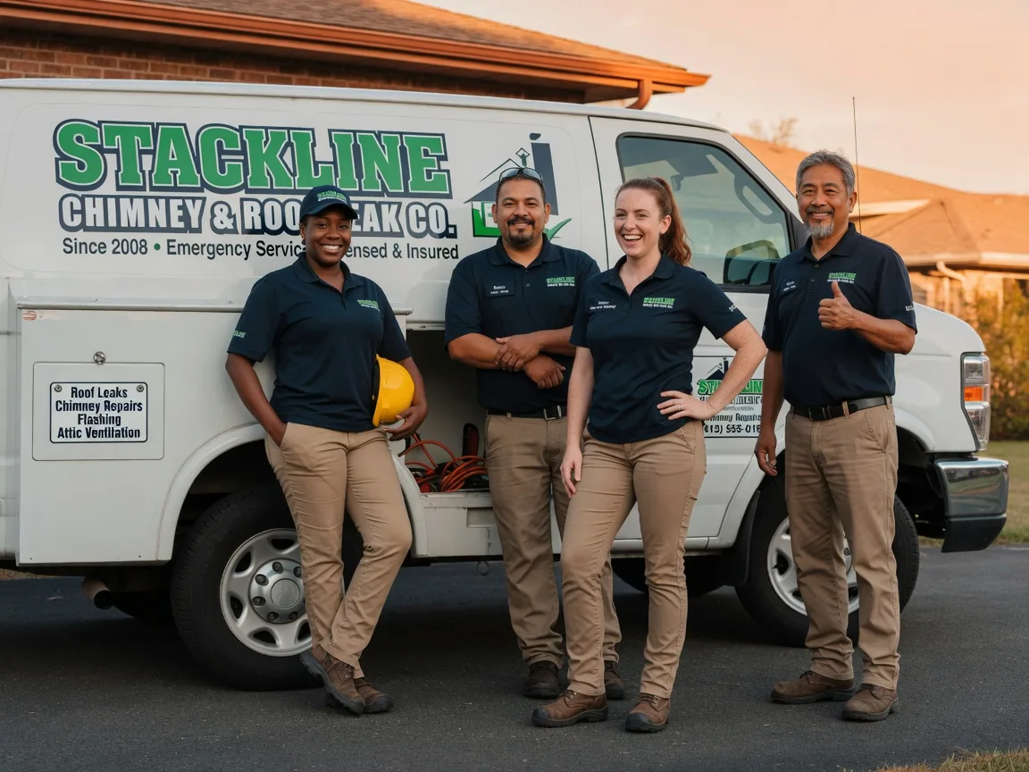 Chimney flashing repair company in Luling, LA